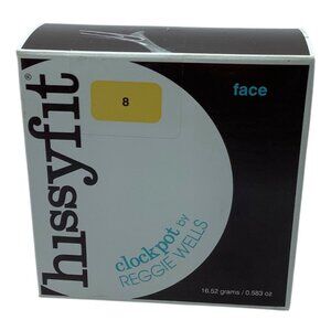 Hissyfit Face Clockpot By Reggie Wells 0.583 Oz‎ Glow Face Palette 8 Tan